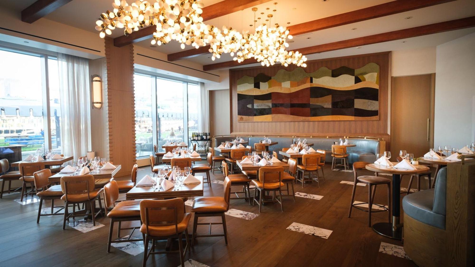 Intercontinental Boston By Ihg Hotel Luaran gambar Interior of the restaurant
